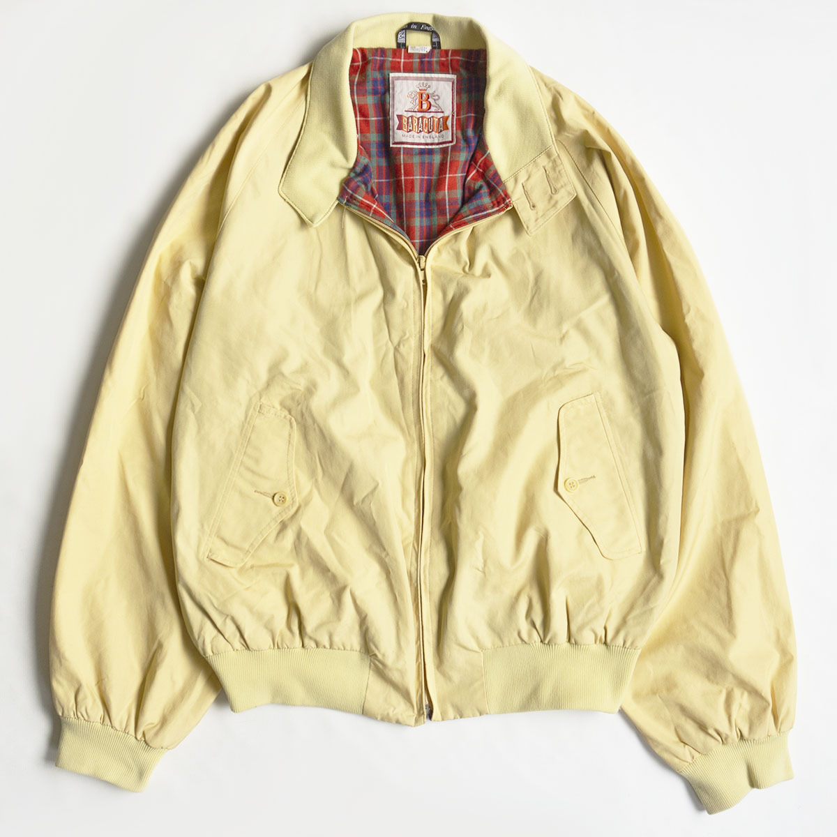 美品】 BARACUTA 【G9 スウィングトップ ハリントンジャケット】44 