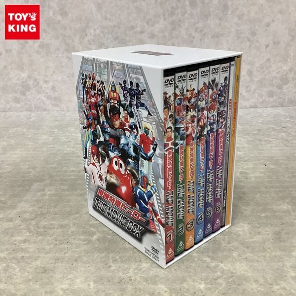 1円～ DVD 東映特撮ヒーロー THE MOVIE BOX 映画、ビデオ DVD 【公式通販】