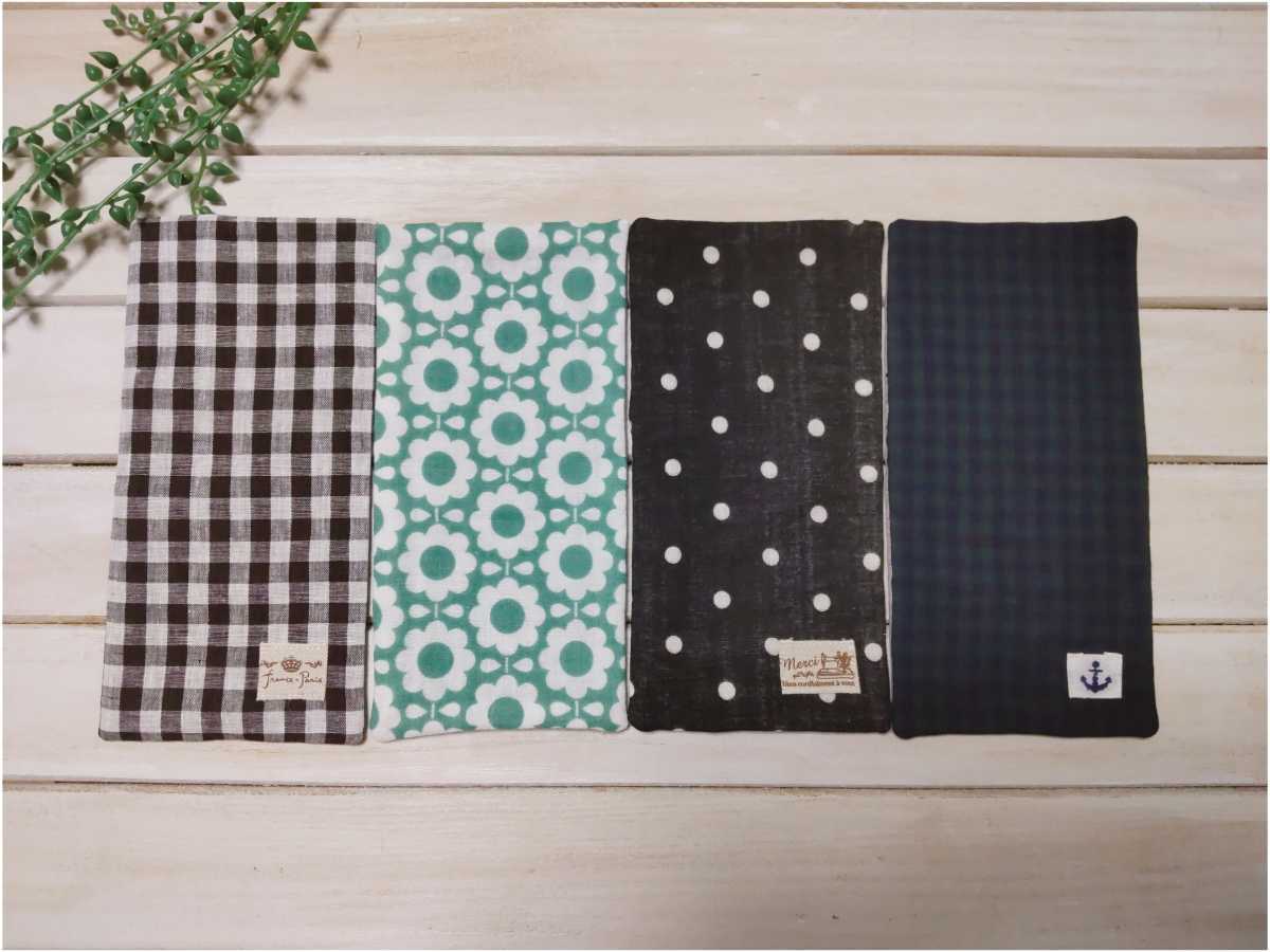 ガーゼハンカチ◇ハンドメイド◇3枚set 平和 