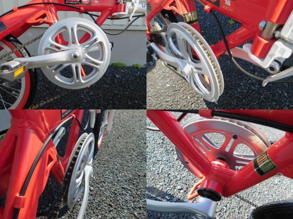 未使用未走行! DOPPELGANGER ドッペルギャンガー FD15 シマノ6速 16