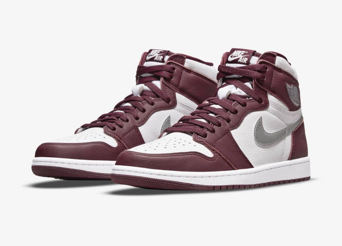 28.0cm NIKE AIR JORDAN 1 Bordeaux US10 ナイキ エアジョーダン1 ボルドー NIKE 0 AIR レディース カジュアル Force