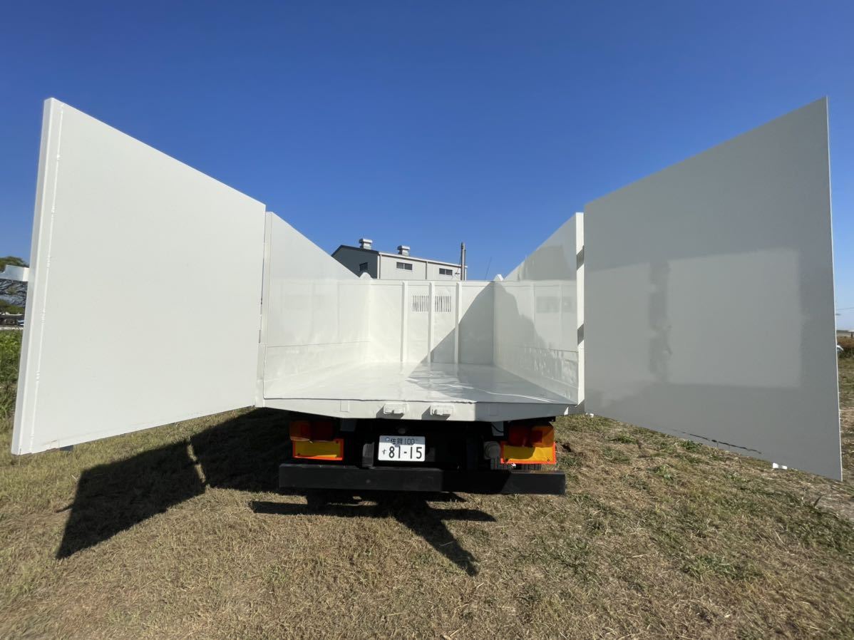 売切り　佐賀　11万k 4t 深ダンプ　車検タップリ　最低落札無し　土砂禁　レンジャー4トン　深箱　深ボディー_4