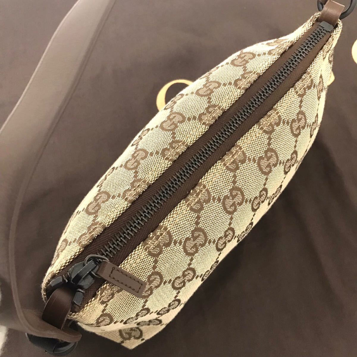 1円スタート◇【新品同様】GUCCI グッチ ワンショルダーバッグ 