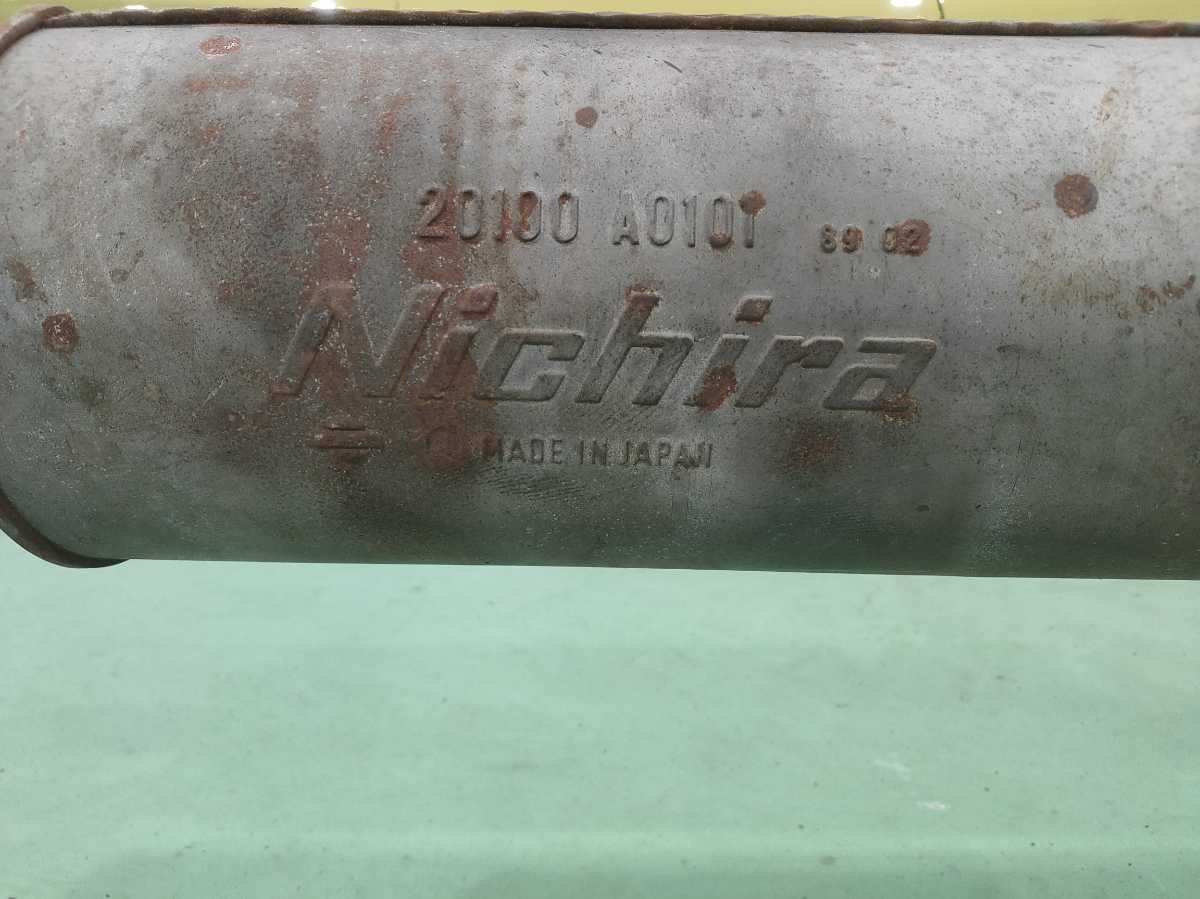 GC110 ケンメリ デュアルマフラーエキマニセット L20 純正 中古 GC110 ケンメリ デュアルマフラーエキマニセット L20 純正 中古