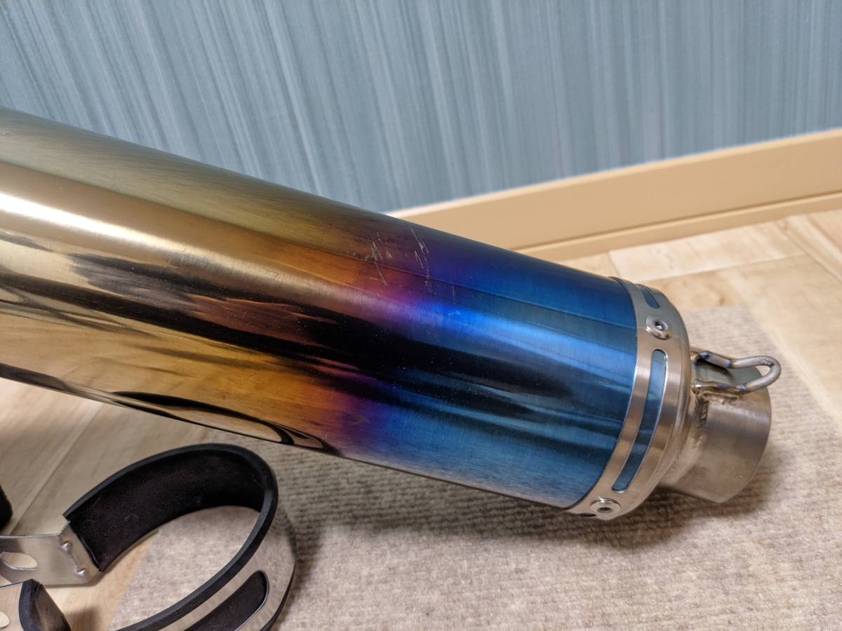 LCIチタンサイレンサー CB400SF ZRX1200 ZRX1100 GPZ900R GPZ750R