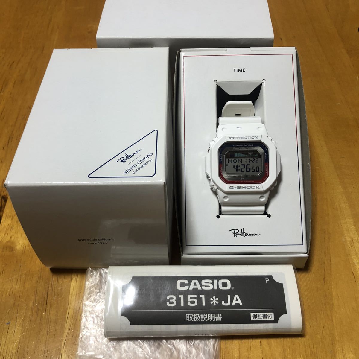 G-SHOCK Ron Herman for Pre Order @Ron 12:00 GBX-100 ロンハーマン 
