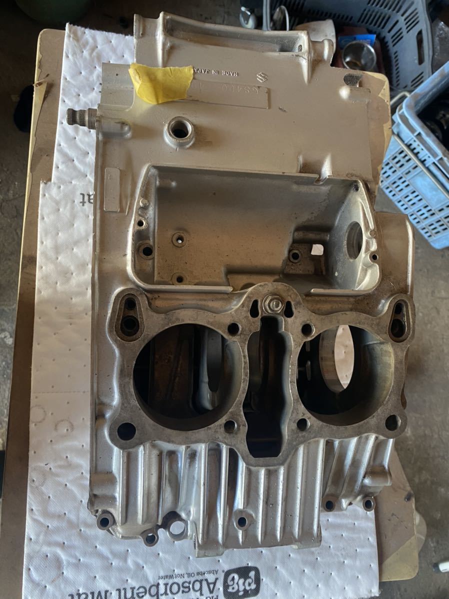 GS400 クランクケース GS400 クランクケース SUZUKI GT380 番号有り