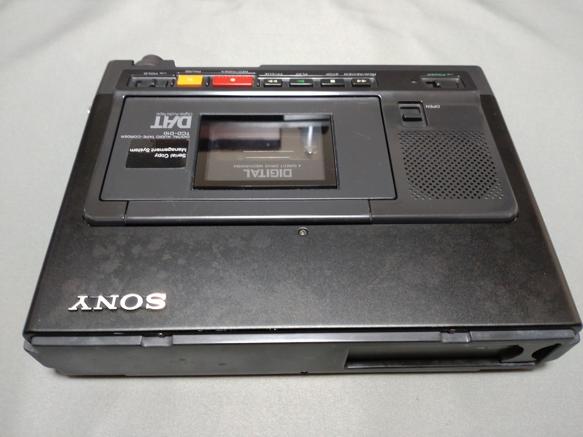 TCD-D10 SONY - Yahoo!オークション ジャンク 外観美品 ポータブルDAT