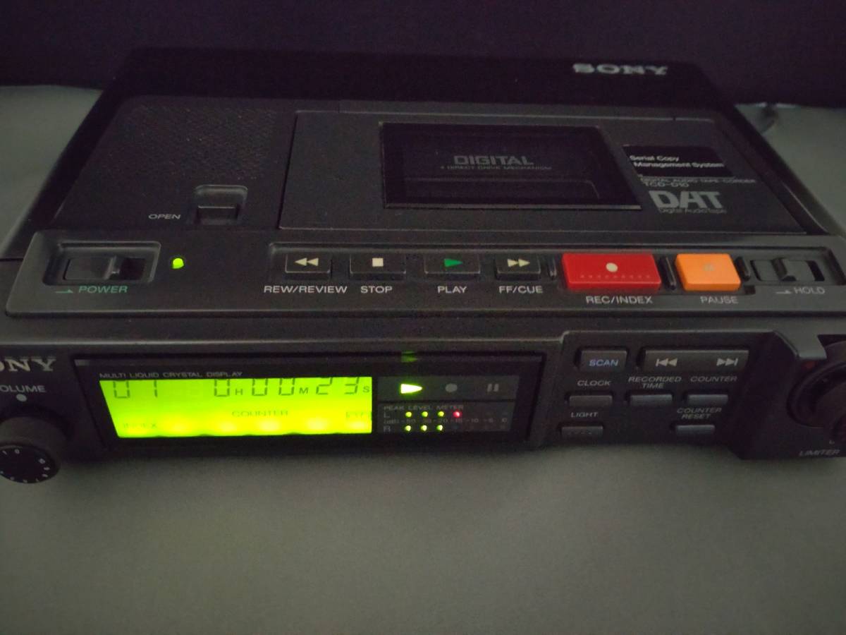 TCD-D10 SONY - Yahoo!オークション ジャンク 外観美品 ポータブルDAT