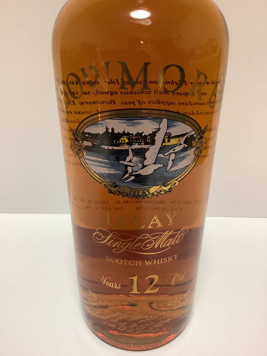 BOWMORE ボウモア 12年 750ml 古酒 BOWMORE ボウモア12年 ダンピー