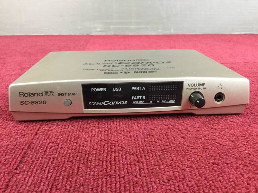Roland ローランド SC-8820 DTM-MR882W 音源モジュール Roland SC-8820