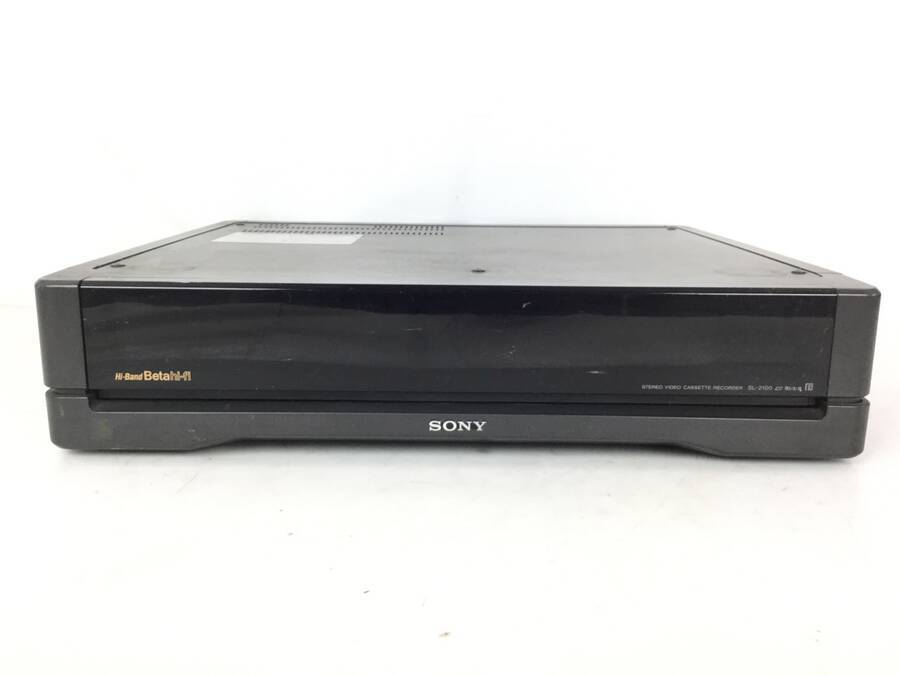 SONY SL-2100 ソニー βビデオデッキ 現状品(ベータビデオデッキ)｜売買 
