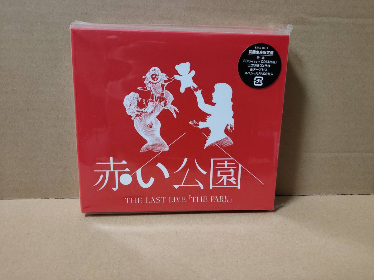 新品未開封! 赤い公園 Live Blu-ray「THE LAST LIVE 「THE PARK