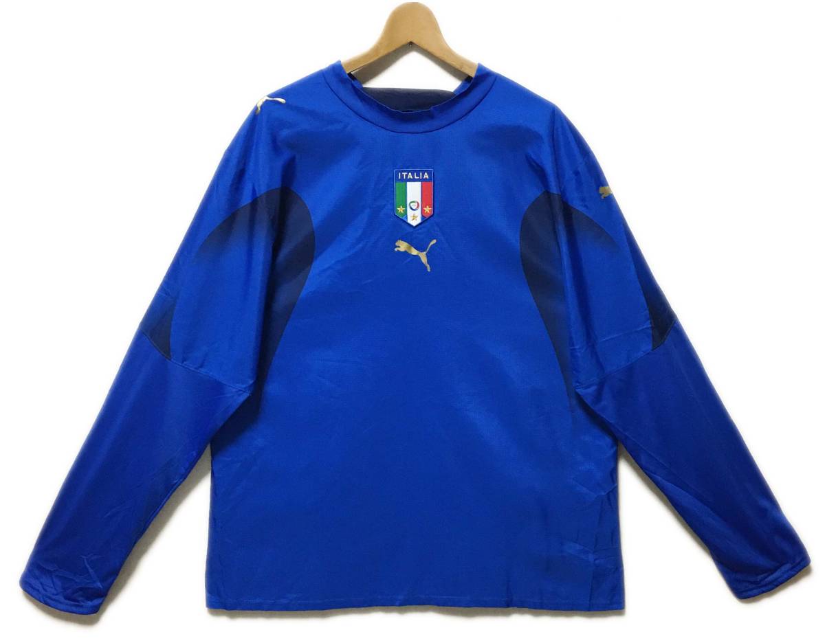  プーマ&times;ニールバレット イタリア代表 2006 ホームユニフォーム 長袖 インポートXLサイズ(イタリア)｜売買されたオークション情報、yahooの商品情報をアーカイブ公開 - オークファン ユニフォーム