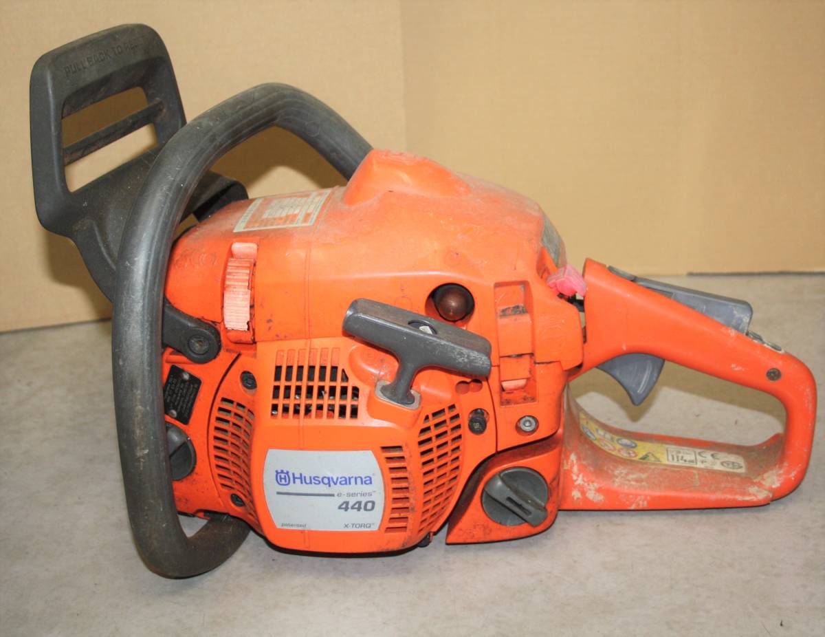 【ジャンク】Husqvarna ハスクバーナ 440 チェーンソー Husqvarna | 0 1 2 通販