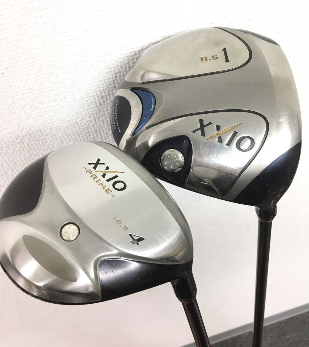 XXIO/ゼクシオ ドライバー XXIO PRIME ウッド4番 シャフト フレックスR 2本セット tktkt