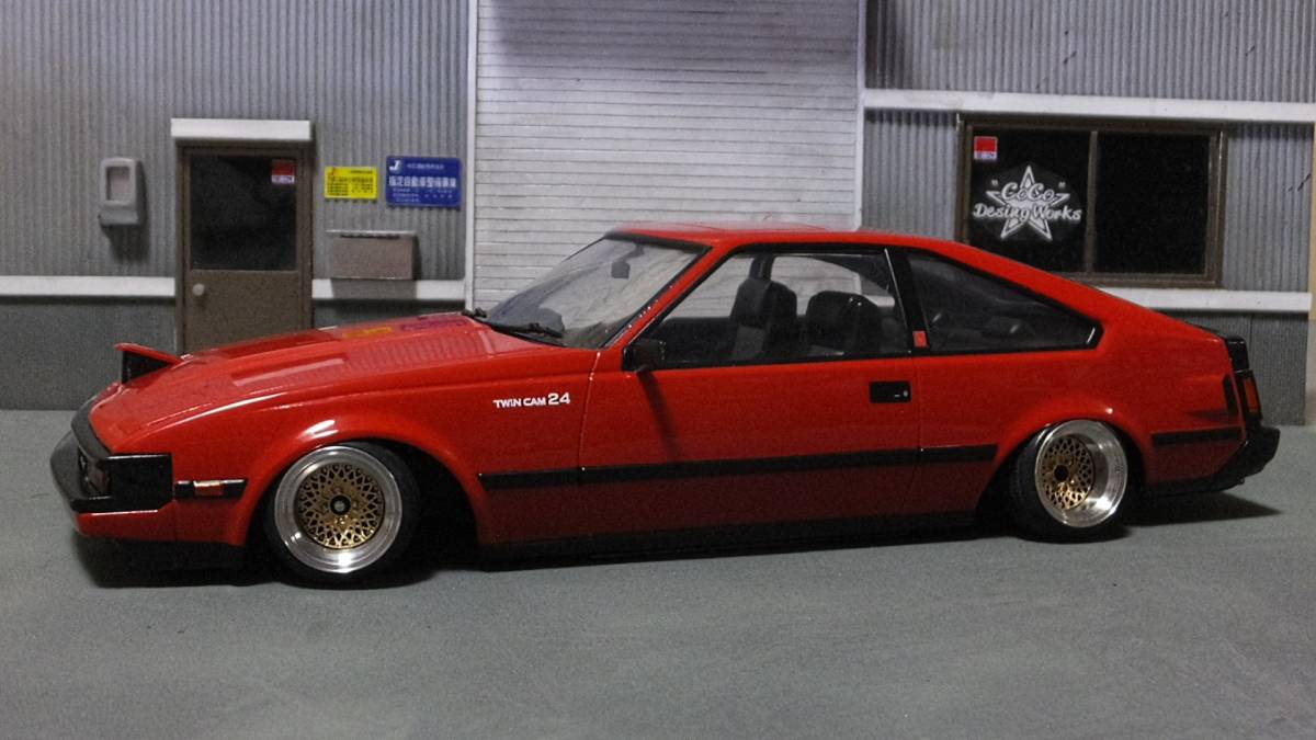 1/20 セリカ XX 2.0GT ツインカム24 完成品 福岡仕様 道東仕様 GA61 