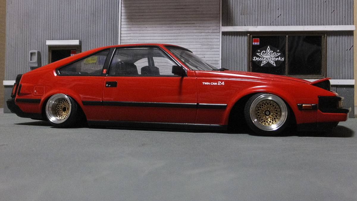 1/20 セリカ XX 2.0GT ツインカム24 完成品 福岡仕様 道東仕様 GA61 