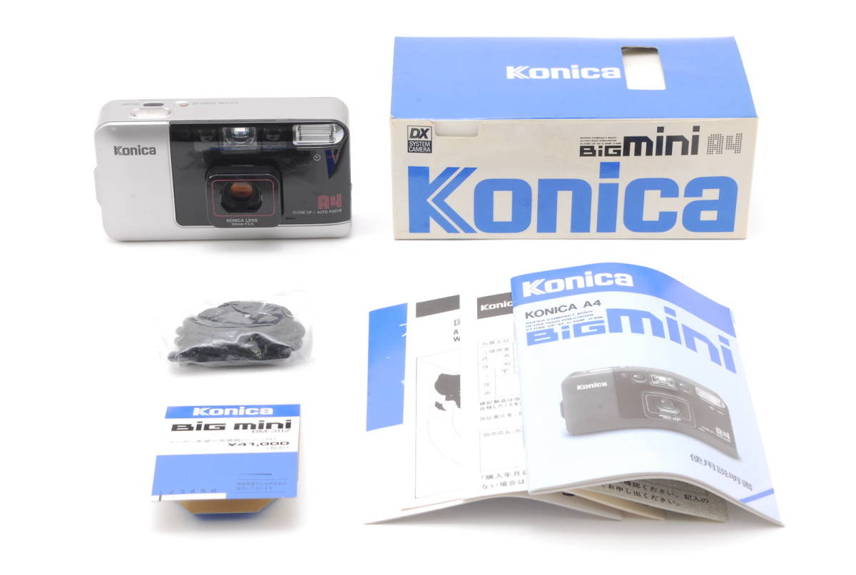 ☆Konica BiG mini A4 コニカ ビッグミニ コンパクトカメラ フィルム