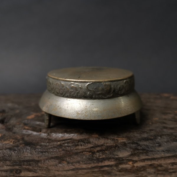 藏 希少 !!【 持鈴 鈴鉦 袋セット 】在銘 京與 お遍路 御詠歌 金剛鈴 鉦吾 鳴物 密教 法具 仏教 仏具 美術 骨董 古美術 時代物 古道具_7