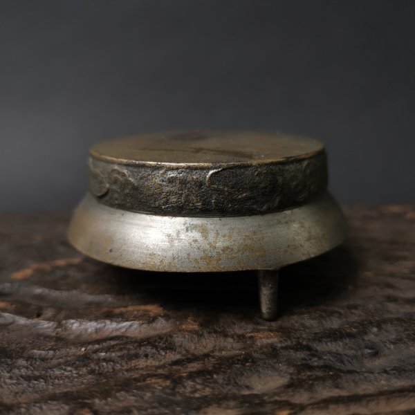 藏 希少 !!【 持鈴 鈴鉦 袋セット 】在銘 京與 お遍路 御詠歌 金剛鈴 鉦吾 鳴物 密教 法具 仏教 仏具 美術 骨董 古美術 時代物 古道具_8