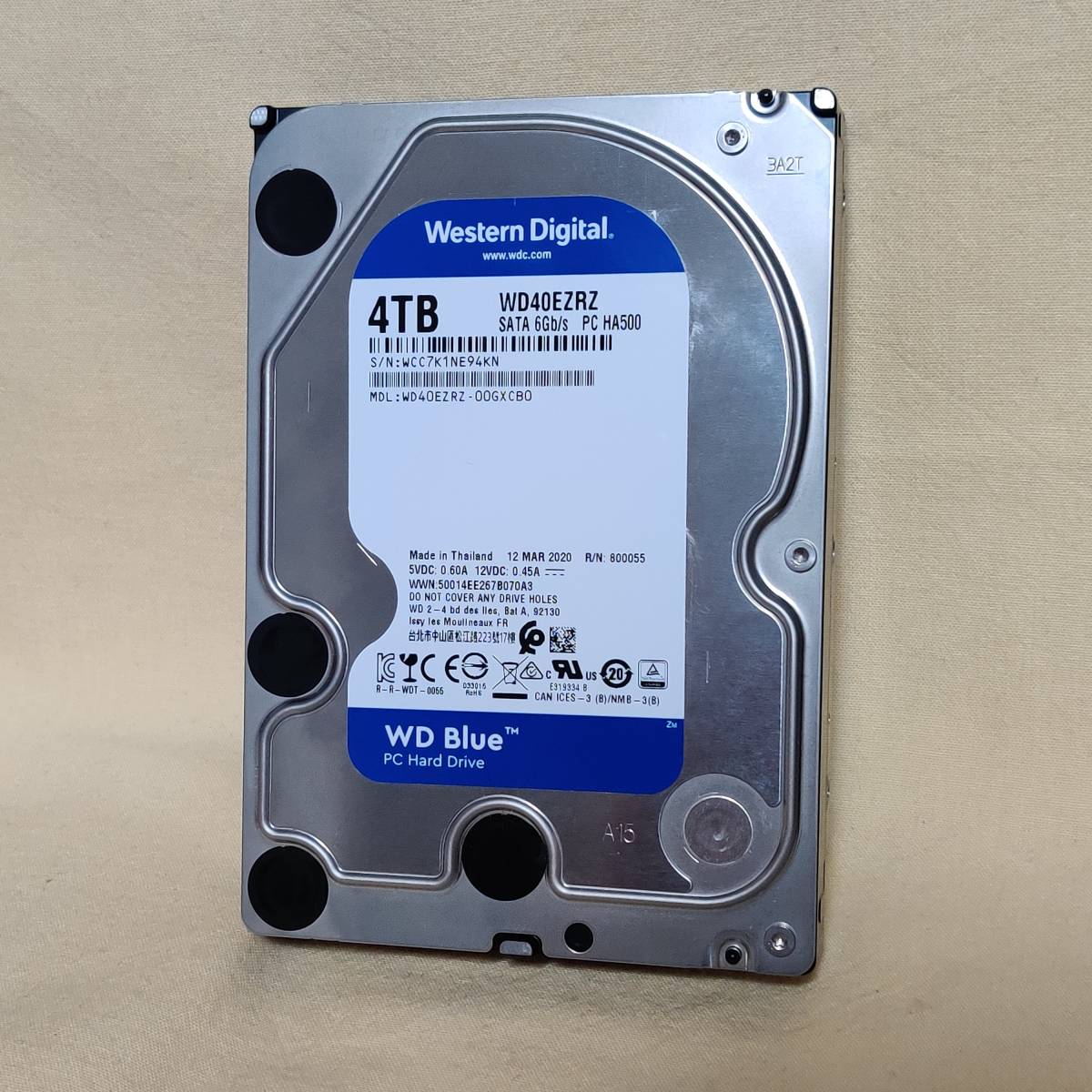 Blue 4TB WD Western Digital WD40EZRZ Hard - Drive HDD Desktop SATA 