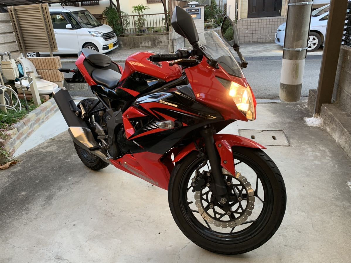 NINJA250 BX250A ROCKETBUNNYRACING 短けれ ワンオフ