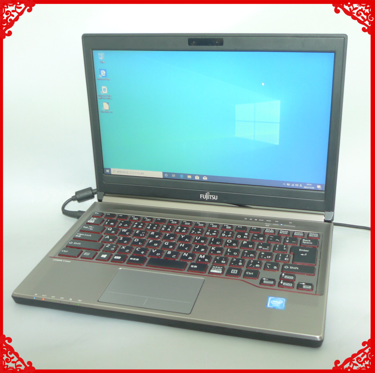 ノートPC 富士通 E736/P Celeron 8G DVD 無線 Win11 ノートPC 富士通