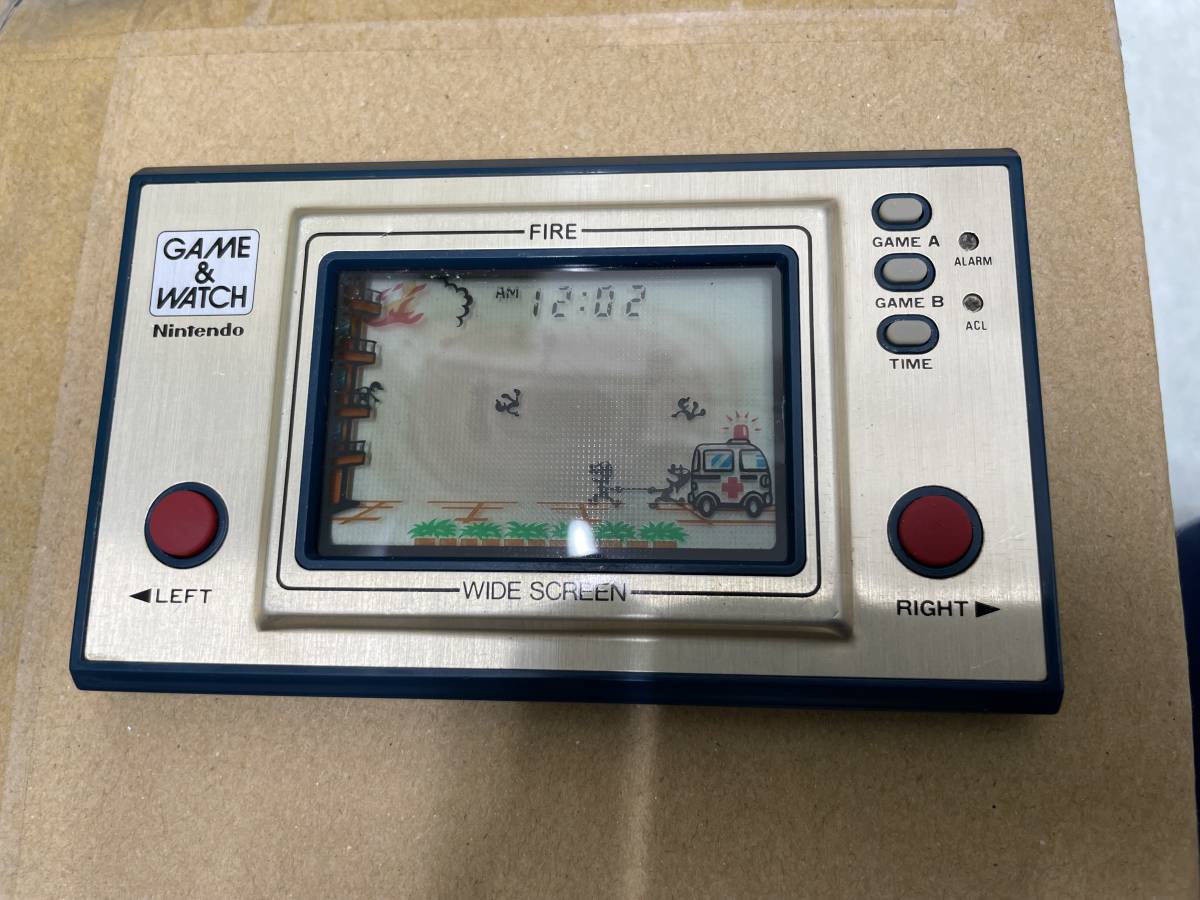 定番 任天堂 ゲームウォッチ ファイア Game Watch Fire 携帯用ゲーム本体
