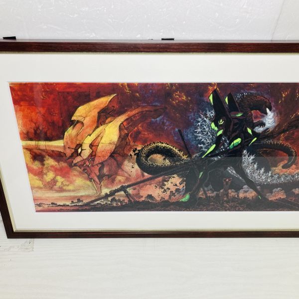 ○ART5【送140】1円～ ゴジラ対エヴァンゲリオン コラボビジュアル