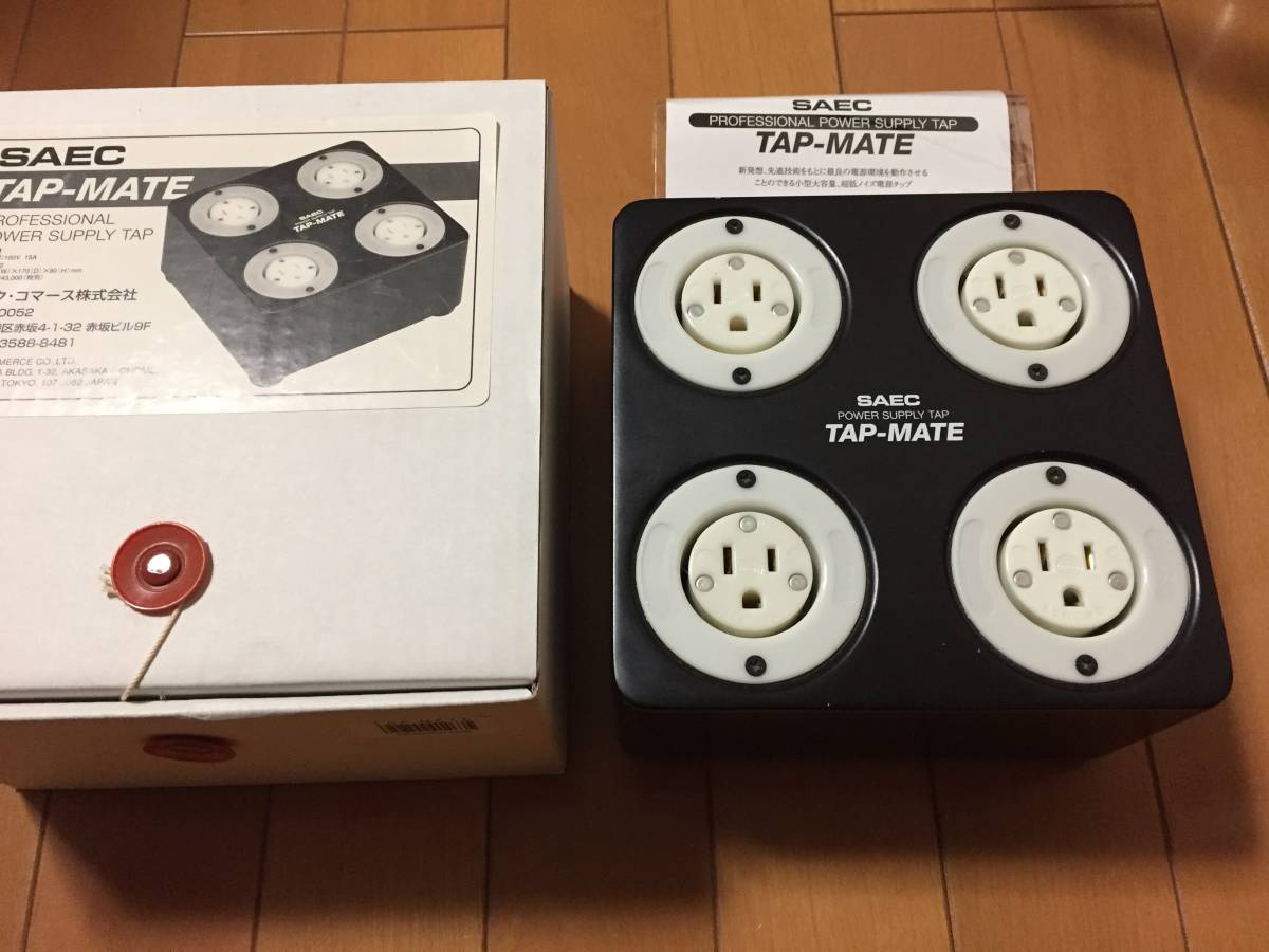 月ページ SAEC 電源タップ TAP MATE サエク オーディオタップ 電源タップ SAEC