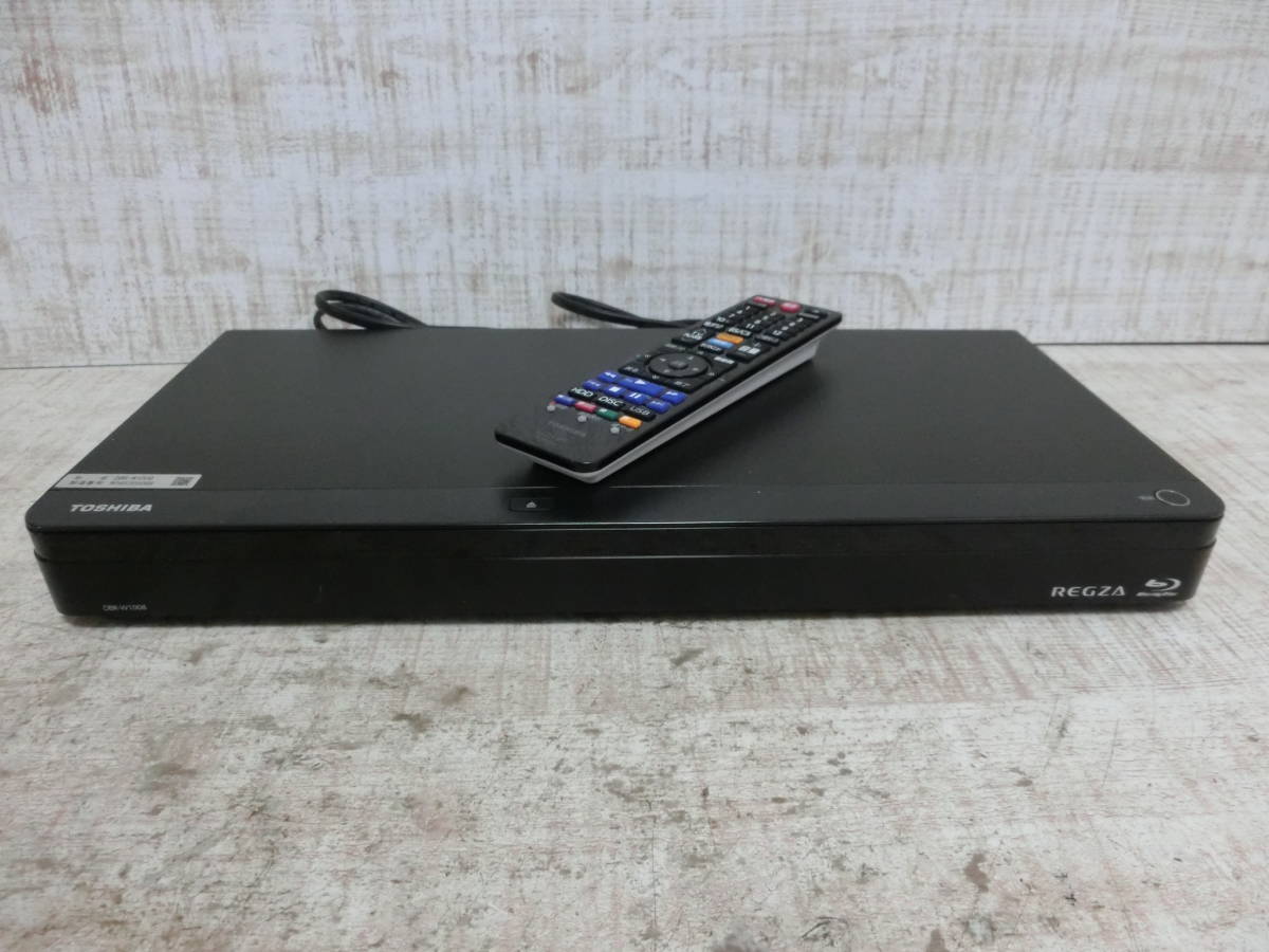 c252 東芝 REGZA DBR-W1008 HDD&ブルーレイレコーダー 3D対応 2018年製 