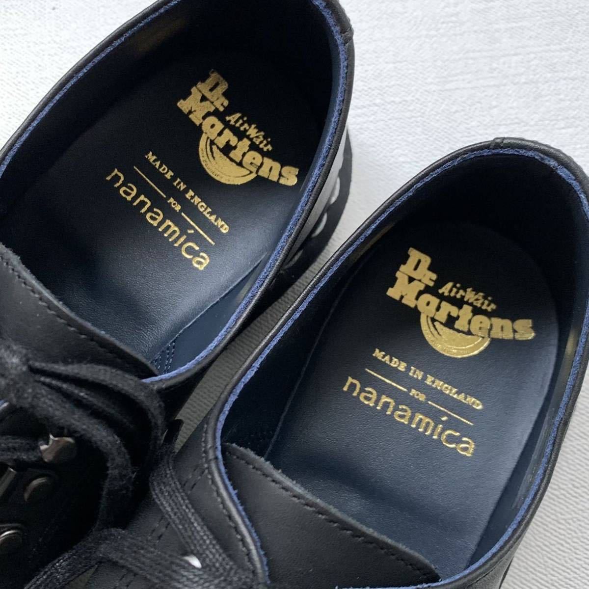 新品レア 英国製 Dr.Martens ドクターマーチン × NANAMICA ナナミカ 
