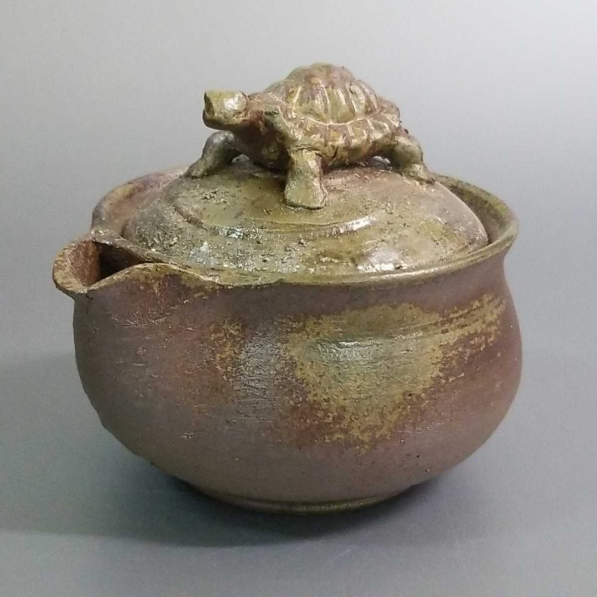 備前焼 亀摘まみ 宝瓶 未使用 煎茶道具 急須/DE93 Yahoo!オークション