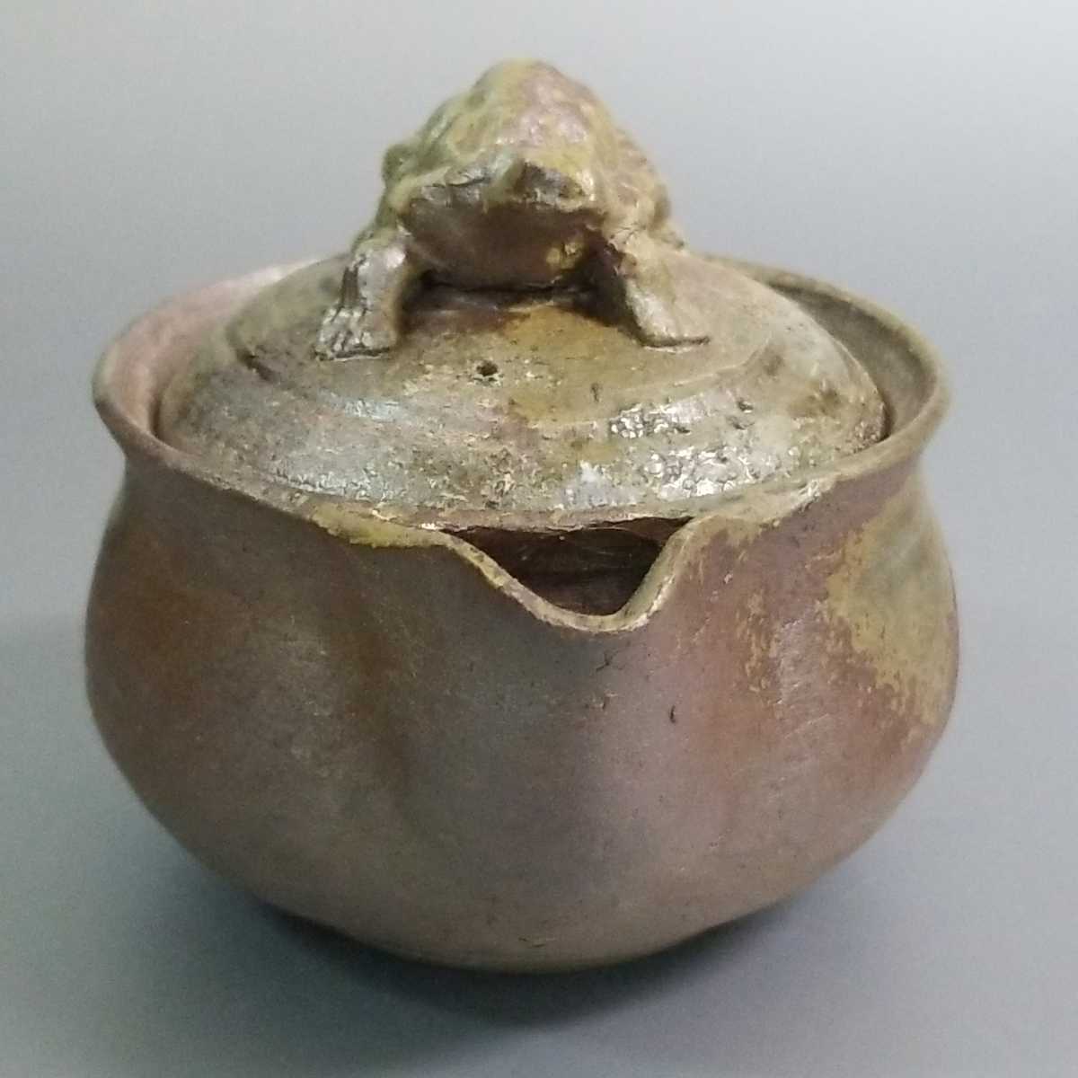 備前焼 亀摘まみ 宝瓶 未使用 煎茶道具 急須/DE93 Yahoo!オークション
