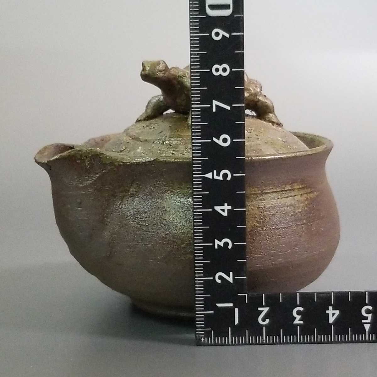 備前焼 亀摘まみ 宝瓶 未使用 煎茶道具 急須/DE93 Yahoo!オークション