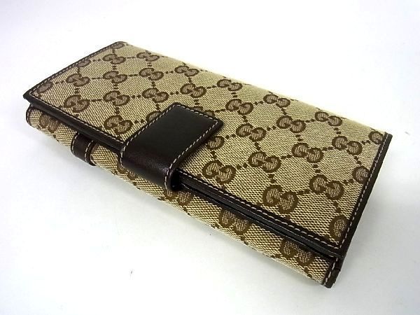 1円 □新品□未使用□ GUCCI グッチ 181695 496334 GGキャンバス 