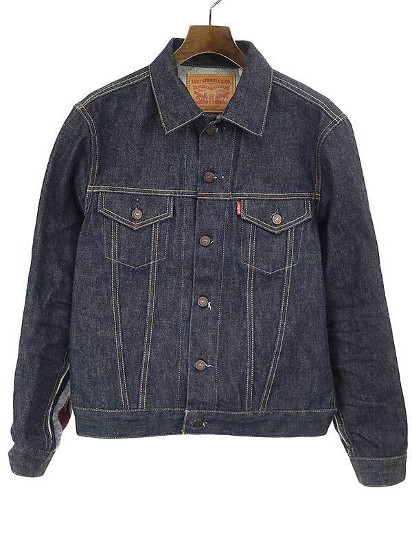 限定セール，人気 Levi's リーバイス &times;UNDERCOVER 17SS TYPE3 TRUCKER WOOL PANEL JKT ニット切替デニムトラッカージャケット インディゴ L メンズ(ジージャン)｜売買されたオークション情報、yahooの商品情報をアーカ 男性用