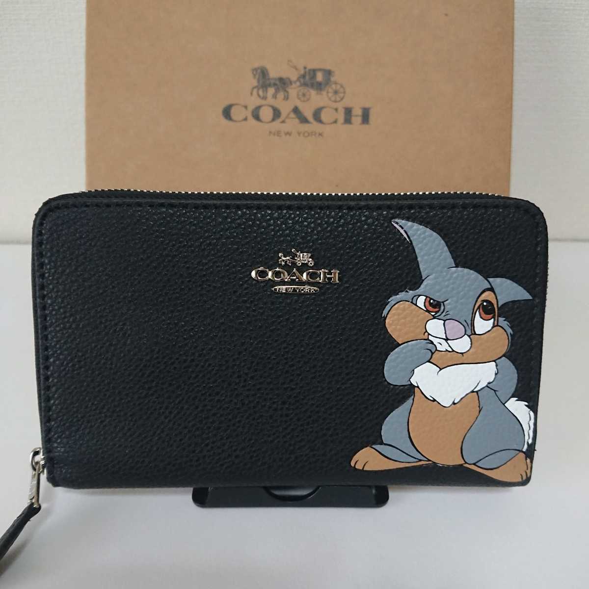 1円スタート 【新品-未使用】コーチ COACH コーチ×ディズニー コラボ 