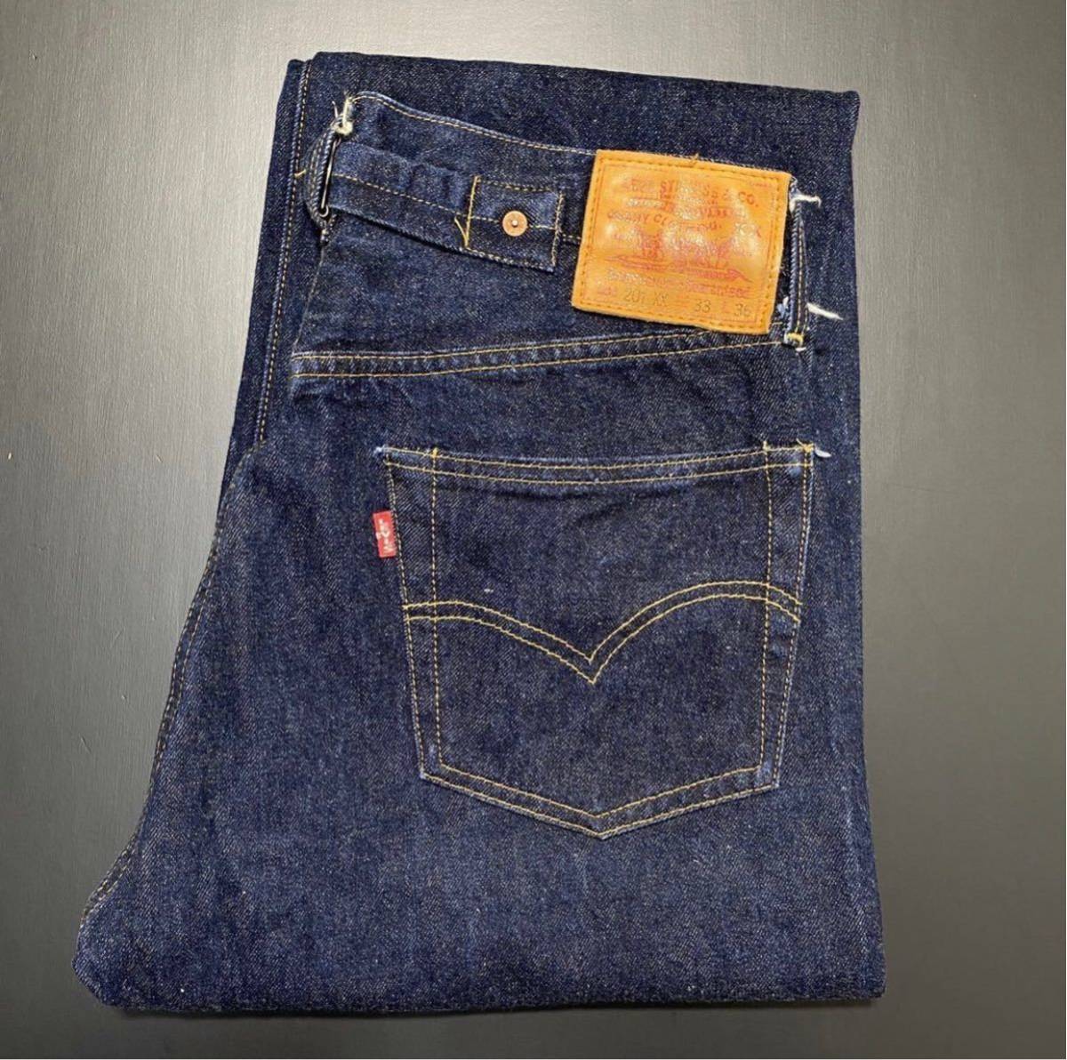 得価，限定SALE W33/L36 復刻 LEVI&rsquo;S 201XX 201 0003 denim BIG E リーバイス デニム パンツ 米国製 片面タブ ビッグE 赤耳 バックルバック(W33)｜売買されたオークション情報、yahooの商品情報をアーカイブ公開 - オー W33