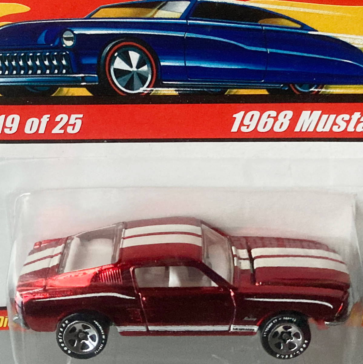 1/64 ホットウィール クラシック 1968 フォード マスタング Hot Wheels