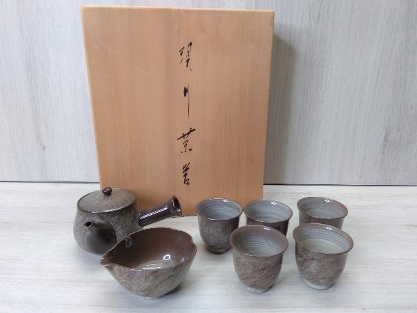 品 現川茶器 十三代 臥牛窯 横石臥牛 長崎県無形文化財 茶器セット(茶器セット)｜売買されたオークション情報、yahooの商品情報をアーカイブ公開 - オークファン 茶器