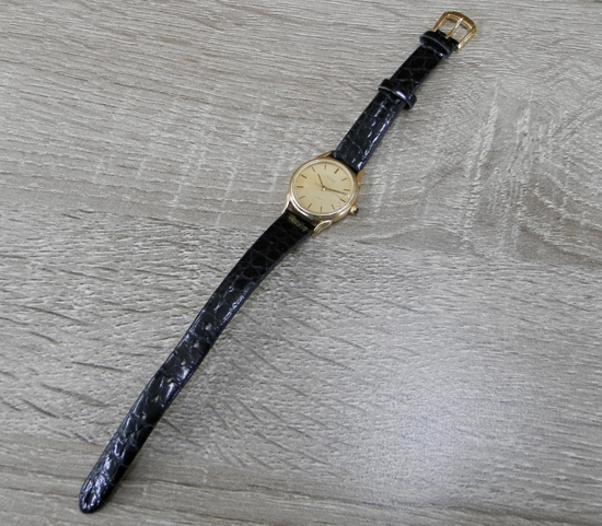 SEIKO EXCELINE 18KT 腕時計 2J41-0A10 セイコー エクセリーヌ