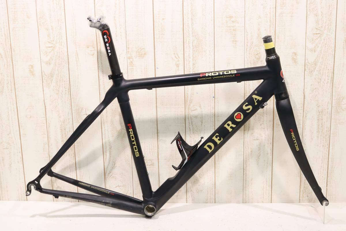 DE ROSA デローザ PROTOS カーボンフレーム Campagnolo RECORDヘッド 
