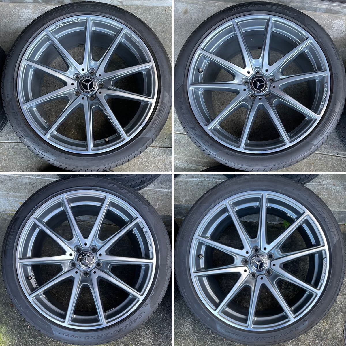 美品メルセデスベンツ AMG 純正 20インチ W222 W221 C216 C217 美品メルセデスベンツ AMG 純正 20インチ W222 W221 C216 C217