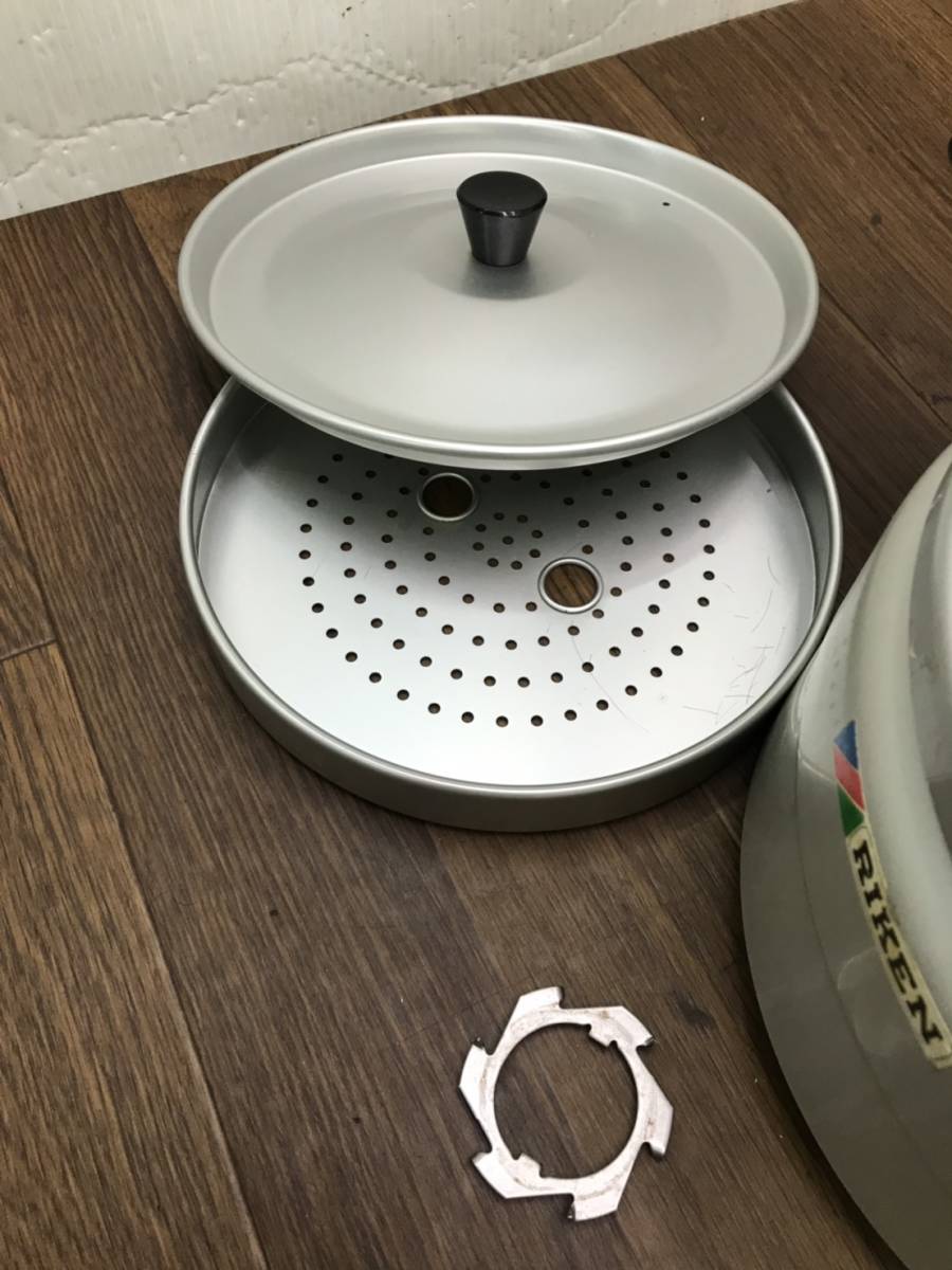 仙45 【1円スタート】 理研圧力鍋 鍋 ゴールド デラックス セット 料理