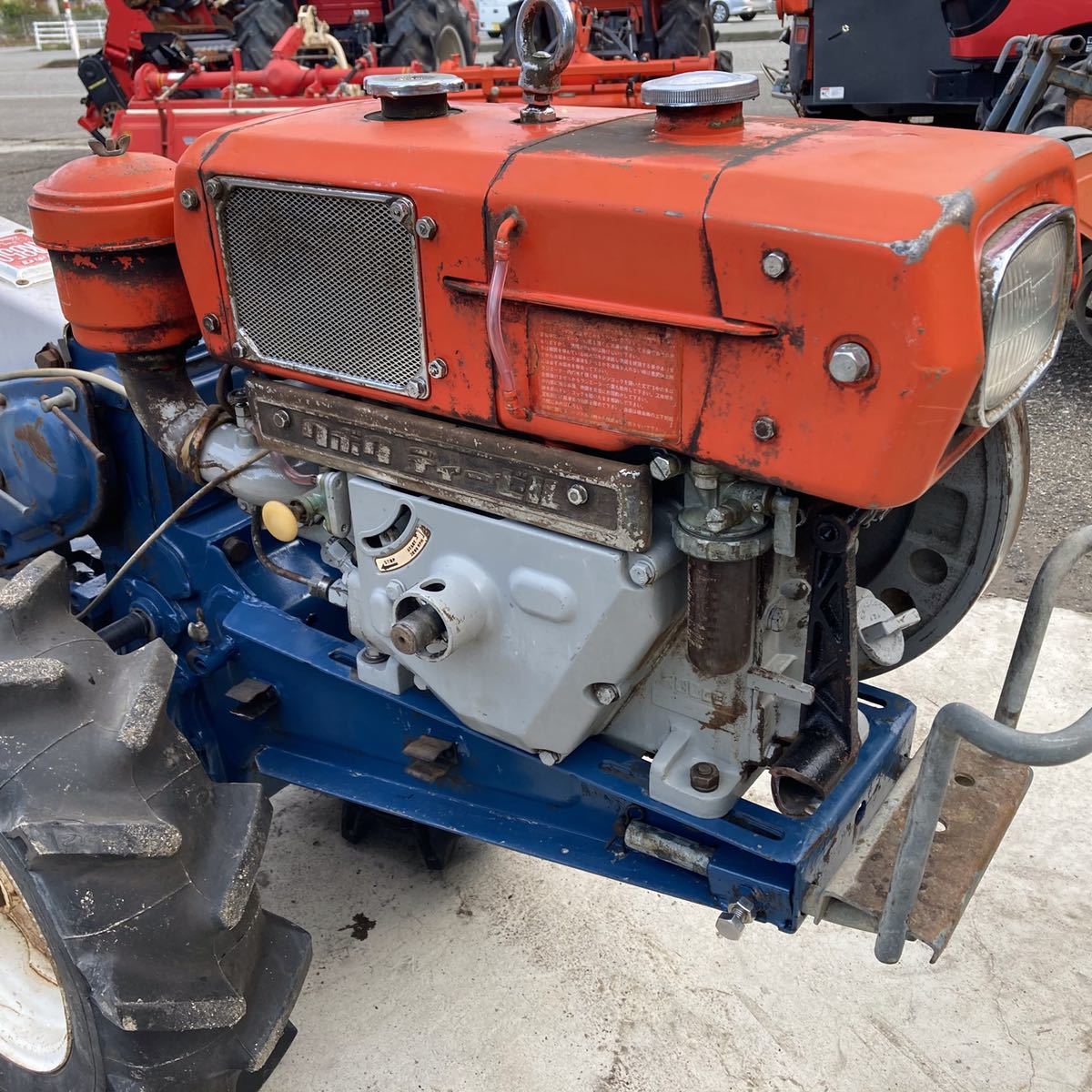 動画有り】クボタ 耕運機 KR850 8馬力 ディーゼルエンジン クランク