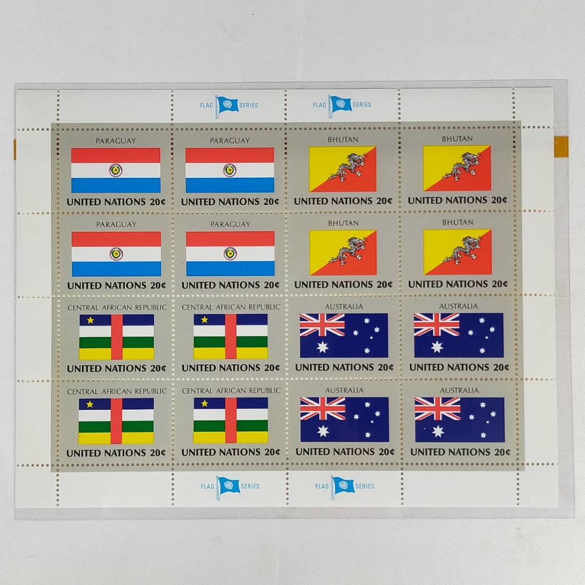 超レア 国連 切手 c 合計3ドルセント 4種 パラグアイ ブータン オーストラリア 中央アフリカ 旗 国旗 シート 外国 同梱可 Fl1012 アフリカ 売買されたオークション情報 Yahooの商品情報をアーカイブ公開 オークファン Aucfan Com