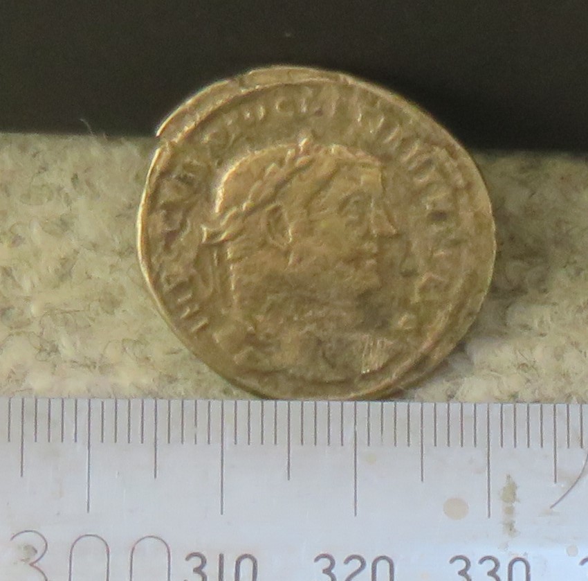 218＞ ローマフォリス銀貨ディオクレティアヌス帝 ローマ帝国 | 古代