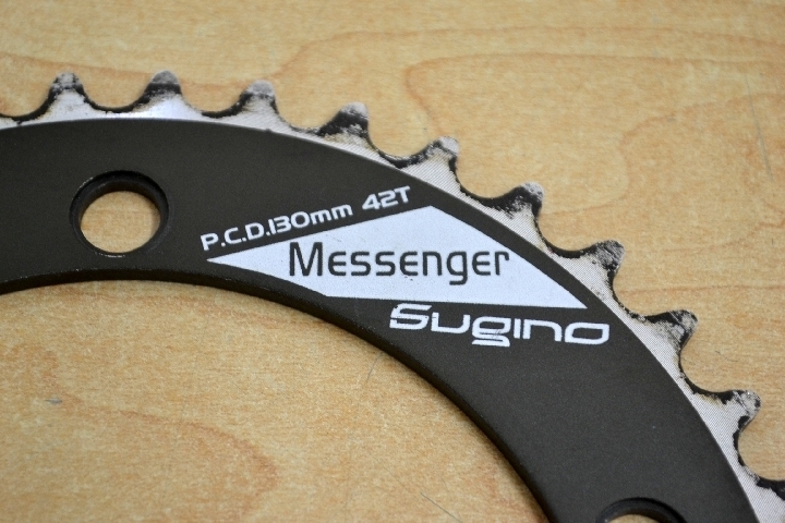 ◎SUGINO/スギノ チェーンリング メッセンジャー/MESSENGER P.C.D.